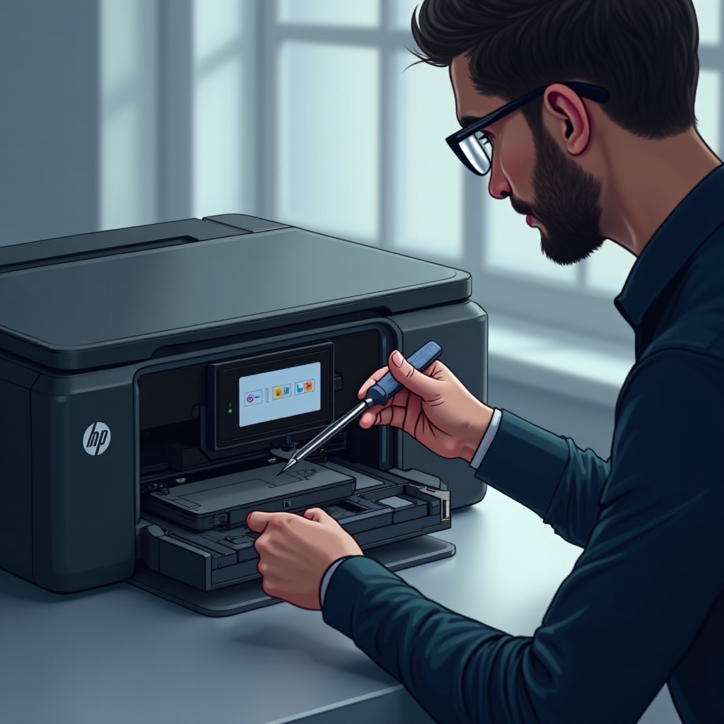 printhead problem on hp officejet pro 6830