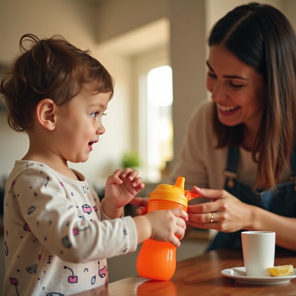 transition sippy cup from bottle